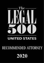 Badge for Legal 500 Recommended Attorney