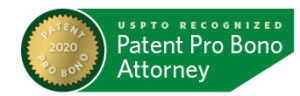 Badge for USPTO Pro Bono 2020